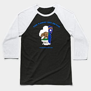 Lake Tahoe Flags design Baseball T-Shirt